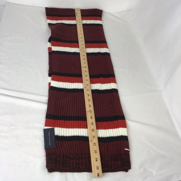 New Tommy Hilfiger Back Bay Cardigan Knit Scarf - Picture 6 of 7